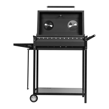 Мангал сварной на колесах Camping Palisad 69686, 662 х 390 х 152/805 мм, сталь 2 мм, кочерга в комплекте, купить в Нефтеюганске