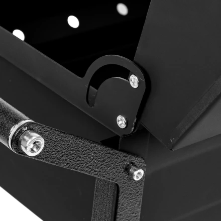 Мангал сварной на колесах Camping Palisad 69686, 662 х 390 х 152/805 мм, сталь 2 мм, кочерга в комплекте, купить в Нефтеюганске