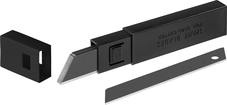 Лезвие OLFA BLACK MAX сегментированное, 18х100х0,5мм, 10шт OL-LBB-10B купить в Нефтеюганске