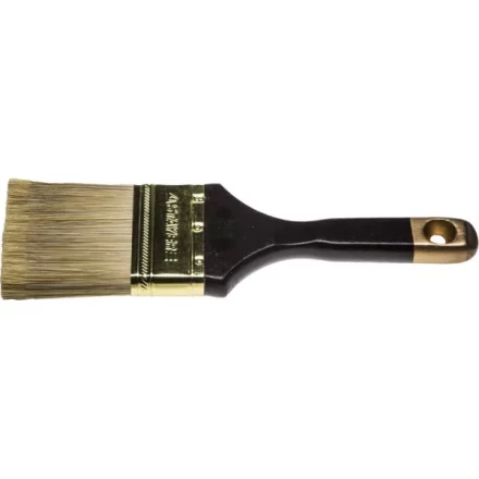 STAYER “KANEKARON-EURO”. Кисть плоская, искусственная щетина, деревянная ручка, 75мм 0106-075 купить в Нефтеюганске