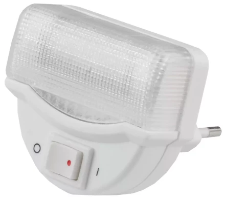 Светильник-ночник СВЕТОЗАР, линейная люминесцентная лампа, с выключателем, 1W, цветовая температура 2700К SV-57983 купить в Нефтеюганске