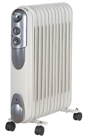 Маслянный радиатор обогреватель электрический Ресанта ОМПТ-12Н купить в Нефтеюганске