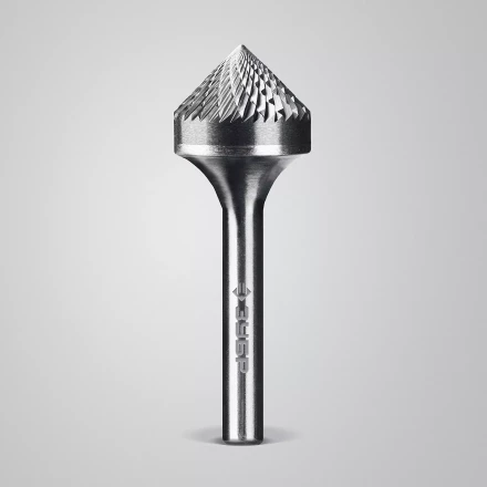 Зубр Твердосплавная борфреза K - зенкер с вершиной 90°, 20 х 10 мм (28809-20-10) купить в Нефтеюганске