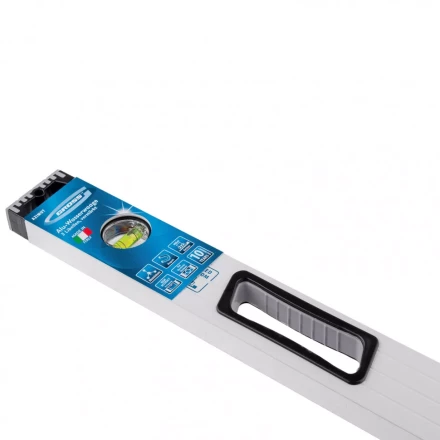 Уровень алюминиевый 800 мм фрезерованный 3 глазка магнитный Gross 33672 купить в Нефтеюганске