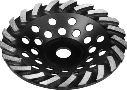 Чашка ЗУБР ТУРБО алмазная сегментная, высота 22,2мм, 180мм 33370-180 купить в Нефтеюганске