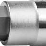 Торцовая бита-головка KRAFTOOL "INDUSTRIE QUALITAT", материал S2, HEX, сатинированная, 1/2", H17 27908-17_z01 купить в Нефтеюганске