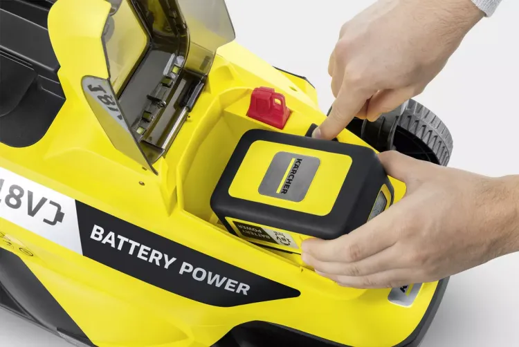 Аккумуляторная газонокосилка KARCHER LMO 18-33 Set купить в Нефтеюганске