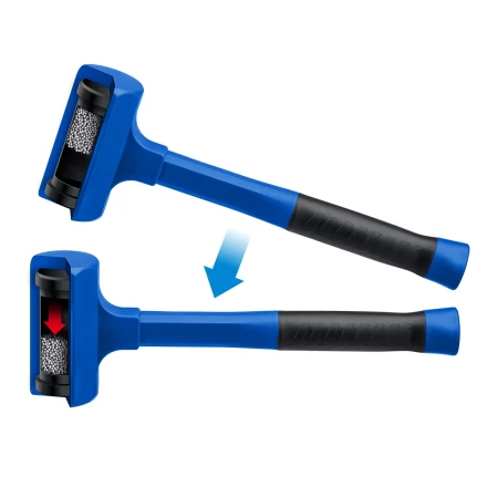 ЗУБР БМО, 42 мм, 450 г, безынерционный молоток, Профессионал (2049-450) купить в Нефтеюганске