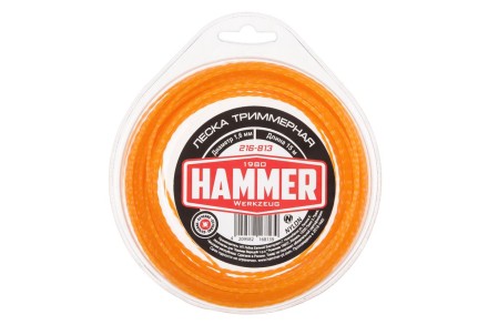 Леска для триммеров HAMMER 216-813 купить в Нефтеюганске
