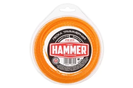 Леска для триммеров HAMMER 216-813 купить в Нефтеюганске
