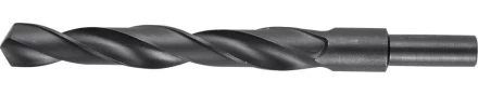 Сверло ЗУБР &quot;ТЕХНИК&quot; по металлу парооксидированное, быстрорежущая сталь, с проточенным хвостовиком, 16х178мм, 1шт 4-29605-178-16 купить в Нефтеюганске