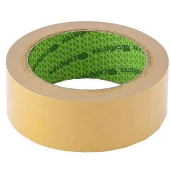 Лента клейкая двусторонняя 38 мм х 5 м на тканевой основе Сибртех 88710 купить в Нефтеюганске