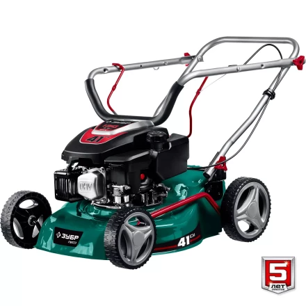 ЗУБР 410 мм, 3.5 л.с., бензиновая газонокосилка (ГБ-410) купить в Нефтеюганске