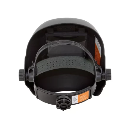 Маска сварщика ГЛАДИАТОР черная С5 FoxWeld с откидным стеклом купить в Нефтеюганске