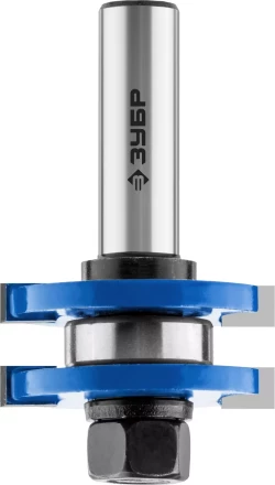 ЗУБР 41 x 19 мм, хвостовик 12 мм, фреза комбинированная пазо-шиповая, Профессионал (28732-41) купить в Нефтеюганске