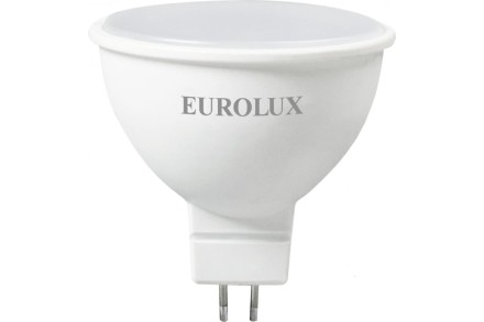 Лампа светодиодная EUROLUX LL-E-MR16-7W-230-4K-GU5.3 76/2/24 купить в Нефтеюганске