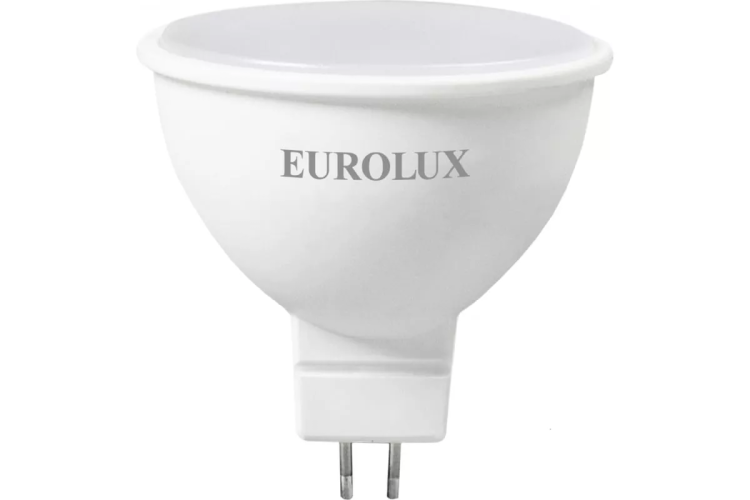 Лампа светодиодная EUROLUX LL-E-MR16-7W-230-4K-GU5.3 76/2/24 купить в Нефтеюганске