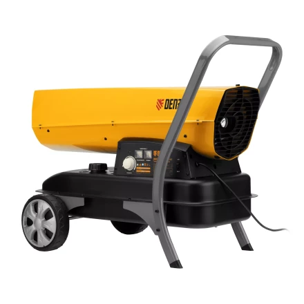 Дизельная тепловая пушка DHG-45i, 45 кВт, 1000 м3/ч, прямой нагрев, электронный термостат Denzel 96485 купить в Нефтеюганске