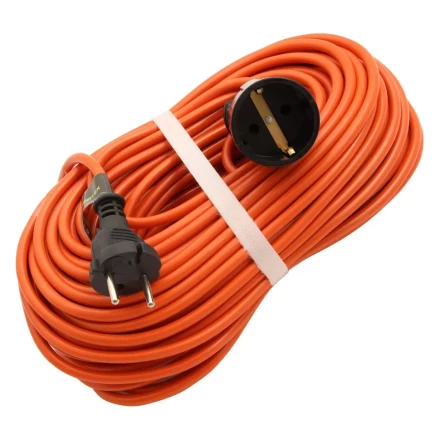 Удлинитель-шнур силовой Сибртех 30 м, 6А, тип УХз6, ПВС, 1 розетка без заземления 95813 купить в Нефтеюганске