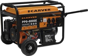 Генератор бензиновый CARVER PPG- 8000-Е-3 LT-190F купить в Нефтеюганске