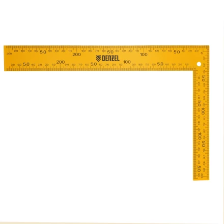 Угольник стальной Denzel, 200 х 300 мм, 32388 купить в Нефтеюганске