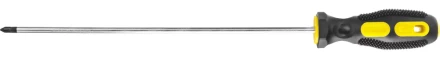 Отвертка STAYER &quot;MASTER&quot;, двухкомпонентная рукоятка, магнитный наконечник, PH1x250мм 2510-1-25_z01 купить в Нефтеюганске