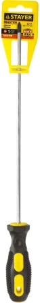 Отвертка STAYER &quot;MASTER&quot;, двухкомпонентная рукоятка, магнитный наконечник, PH1x250мм 2510-1-25_z01 купить в Нефтеюганске