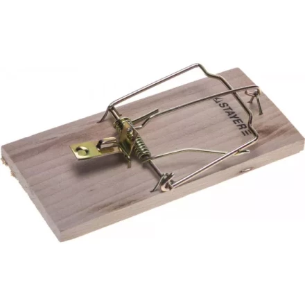 Мышеловка STAYER &quot;STANDARD&quot;, деревянное основание, средняя 40501-M купить в Нефтеюганске