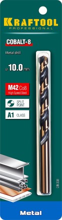 Сверло по металлу HSS-Co 29656-10 купить в Нефтеюганске