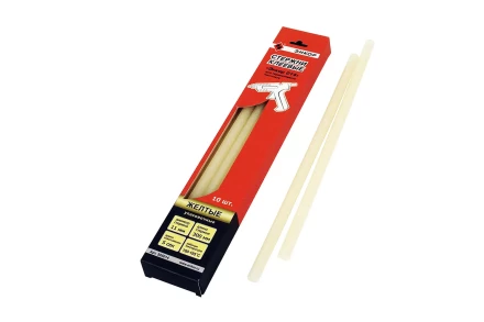 Стержень клеевой 11х300мм ЭНКОР 014 10шт желтый 505014 купить в Нефтеюганске