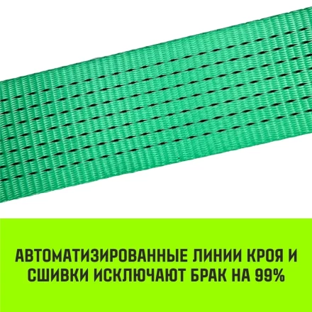 Ремень стяжной кольцевой с храповым механизмом HITCH REGULAR 50мм 5т 4м (SZ087923) купить в Нефтеюганске
