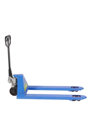 Тележка гидравлическая широковильная 2500 кг 1220х685 мм полиуретановые колеса TOR RHP(BF) PRO 1010177 купить в Нефтеюганске