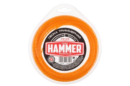 Леска для триммеров HAMMER 216-815 купить в Нефтеюганске