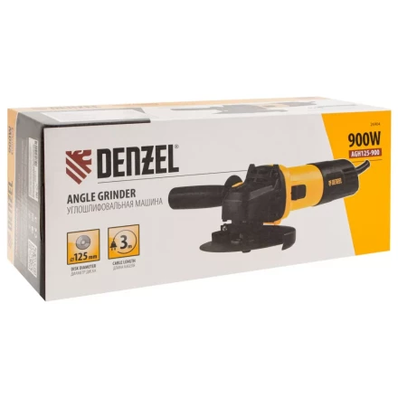 Угловая Машина шлифовальная Denzel AGH125-900 26904 купить в Нефтеюганске