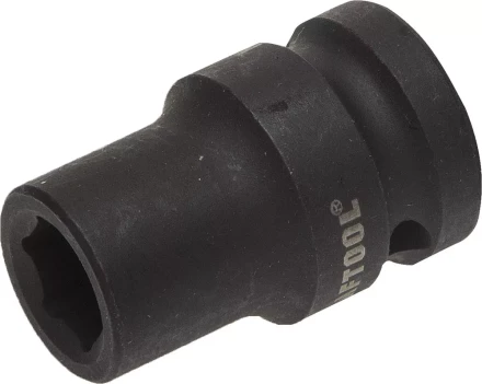 Торцовая головка KRAFTOOL &quot;INDUSTRIE QUALITAT&quot; ударная (1/2&quot;), FLANK, Cr-Mo, фосфатированная, 11 мм 27940-11 купить в Нефтеюганске