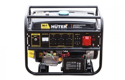 Бензогенератор Huter DY8000LX-3 купить в Нефтеюганске