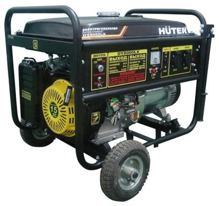 Бензогенератор Huter DY8000LX-3 купить в Нефтеюганске