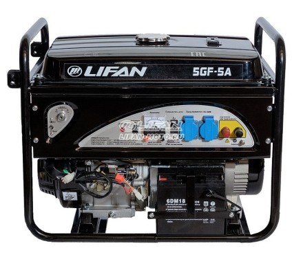 Бензогенератор LIFAN 5GF-5A купить в Нефтеюганске