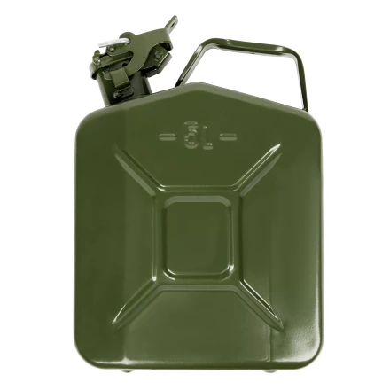 Канистра для топлива, металлическая, толщина стенок 0,8мм, 5 литров Россия 53140 купить в Нефтеюганске