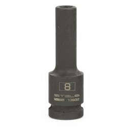 Головка ударная удлиненная шестигранная 8 мм 1/2&quot; CrMo  Stels 13932
