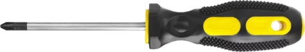 Отвертка STAYER &quot;MASTER&quot;, двухкомпонентная рукоятка, магнитный наконечник, PH2x100мм 2510-2-10_z01 купить в Нефтеюганске