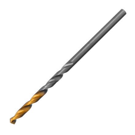 Сверло спиральное по металлу Denzel 2,5 x 57 мм, Р6М5, Golden Tip , 2шт. 718224 купить в Нефтеюганске