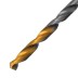 Сверло спиральное по металлу Denzel 2,5 x 57 мм, Р6М5, Golden Tip , 2шт. 718224 купить в Нефтеюганске