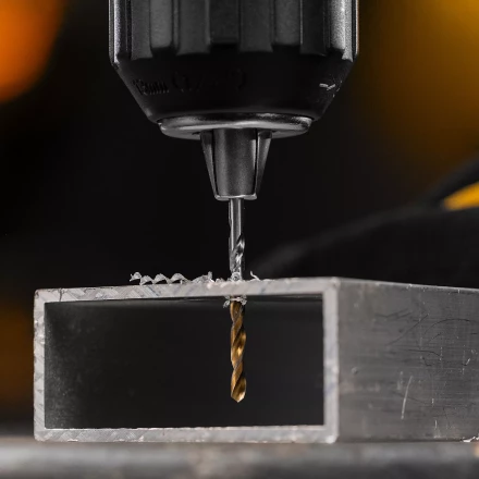 Сверло спиральное по металлу Denzel 2,5 x 57 мм, Р6М5, Golden Tip , 2шт. 718224 купить в Нефтеюганске