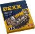 DEXX. Щетка дисковая для УШМ, витая стальная латунированная проволока 0,3мм, 175ммх22мм 35101-175 купить в Нефтеюганске
