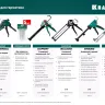 Сопла сменные для пистолетов KRAFTOOL 06777-xx 06677-S купить в Нефтеюганске
