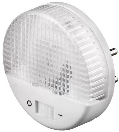 Светильник-ночник СВЕТОЗАР, U-образная люминесцентная лампа, с выключателем, 1W, цветовая температура 2700К SV-57985 купить в Нефтеюганске