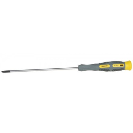 Отвертка STAYER &quot;PRECISION&quot; MAX-GRIP для точн работ, Cr-V, намагн, PH №1x150мм 25826-1-150 G купить в Нефтеюганске