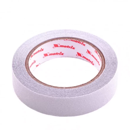 Лента клейкая противоскользящая прозрачная 25 мм x 5 м Matrix 88709 купить в Нефтеюганске