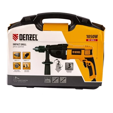 Дрель ударная ID-1050-2 Denzel 26312 купить в Нефтеюганске
